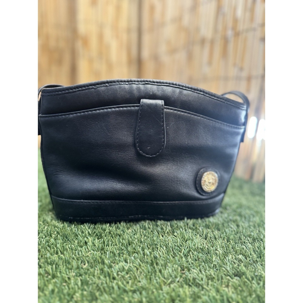 Vintage Pierre Balmain Black Leather Purse RARE - Picture 5 of 12